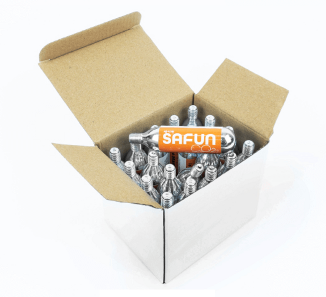 세이펀 CO2 카트리지, 혼합색상, 20개