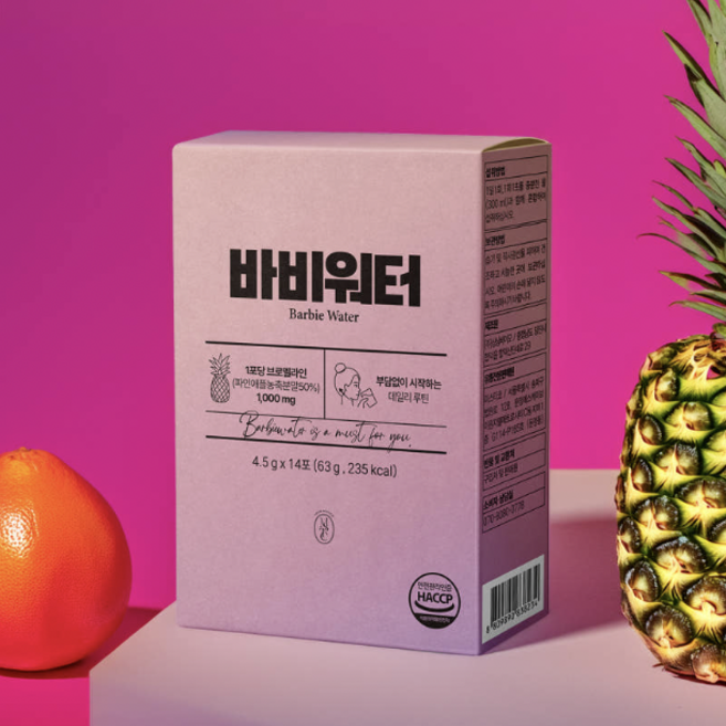 프리미엄 브로멜라인 바비워터 성형후 출산후 관리, 4.5g, 3박스