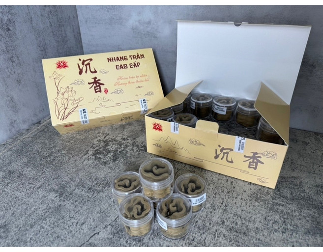 念咖啡 NenCoffee 越南芽莊沉香盤香 無黏香 盒裝優惠 8623款, 8623/一盒裝
