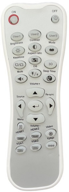 호환 프로젝터 리모컨-Optoma GT1080 HD26 DS344 HD141X W300