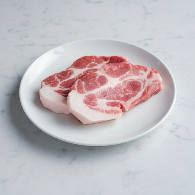 행복한돈 국내산 냉장 돼지고기 한돈 500g, 2-1 목살 구이용 500g, 1개