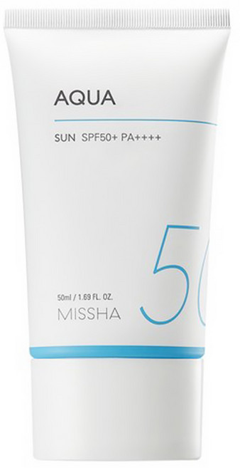 미샤 올 어라운드 세이프 블록 아쿠아 선크림 SPF50+ PA++++, 50ml, 2개