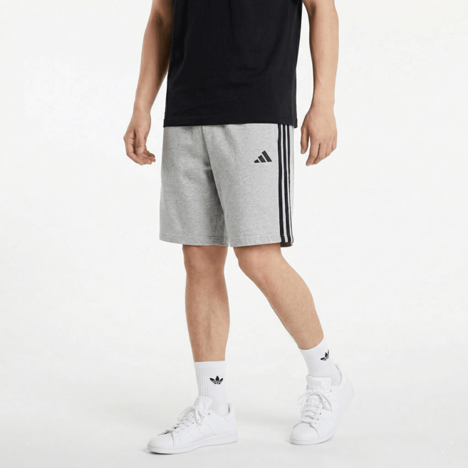 아디다스 남성 에센셜 3S 쇼츠 부드러운 면혼방 데일리 반바지