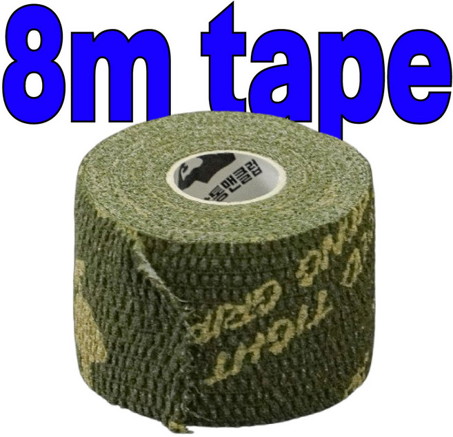 알통그립 볼링 크로스핏 역도 훅그립 중약지 손가락 테이프 [카키 베이직 버전], 1개, 1롤