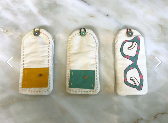 도도한상점 핸드메이드 안경 케이스 안경집 돋보기케이스 패션안경집