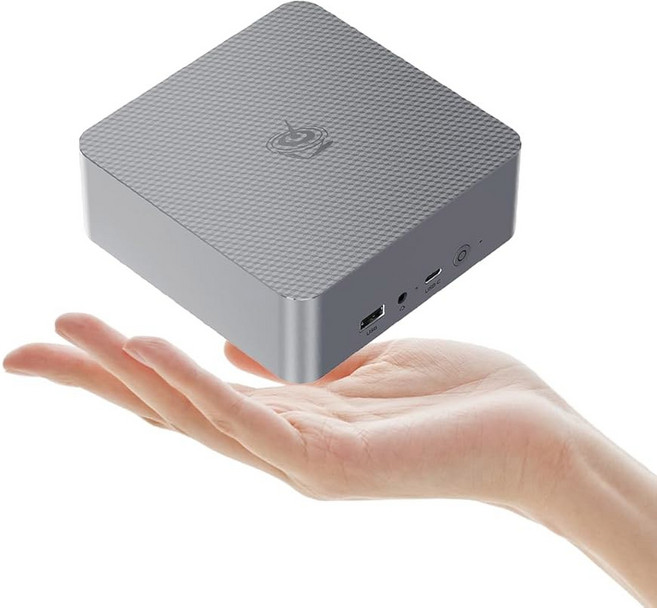 Beelink SER9 MAX 미니 PC AMD Ryzen 7 H 255(최대 4 9GHz) 8C/16T 컴퓨터 64GB DDR5 RAM 1TB PCIe 4 0 SSD, EQR6 24G/500G/6800U, 1개