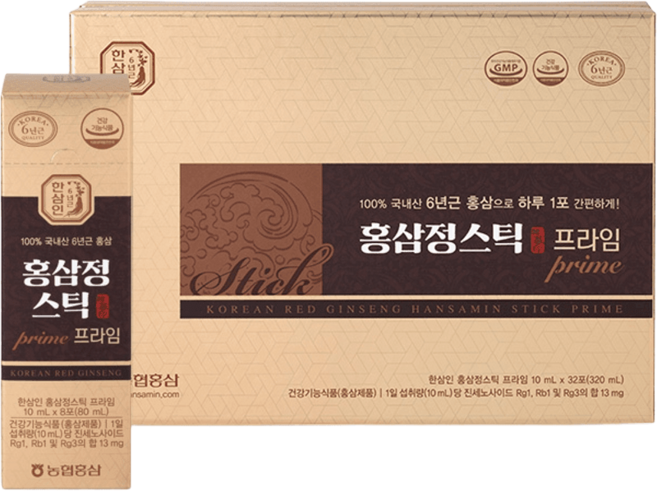 부원료 없는 홍삼정스틱 프라임 10ml x 32포 1세트