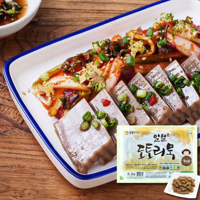 국내산 도토리묵, 2개, 2kg