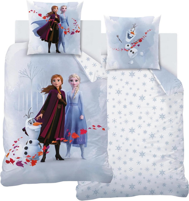 디즈니 겨울왕국 싱글 이불커버+배게 커버 2종 세트 Disney Frozen Duvet cover set