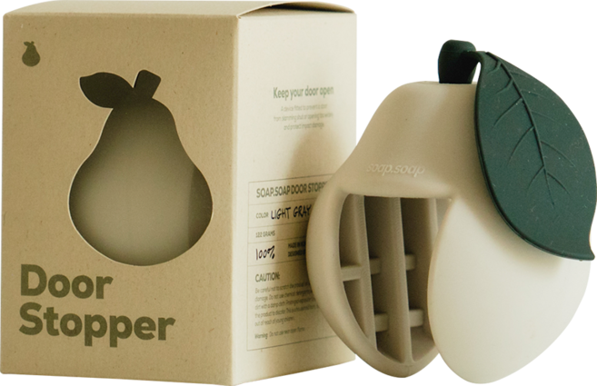 일오오오 문닫힘 방지 실리콘 도어스토퍼 배, 2개, 라이트그레이