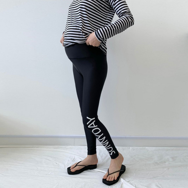 임산부 써니 9부 워터레깅스 임부수영복 태교여행