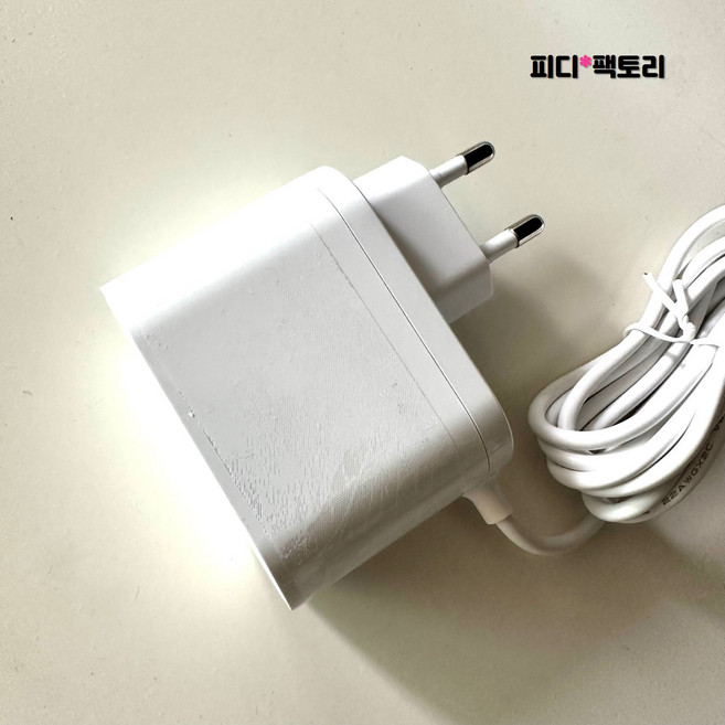파세코 접이식 써큘레이터 PCF-MSF1100W PCF-MSF1100B 호환 충전기 접이식 선풍기 폴딩팬 어댑터 아답타 전원 코드선, 1개, PCF-MSF1100W (흰색)
