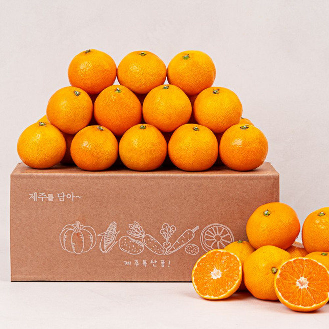 고당도 귤 제주 감귤, 1박스, 감귤 3kg(S/M)로얄과