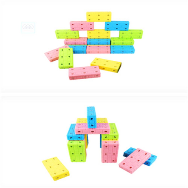 준 브라더스 소프트 회전자석 벽돌블럭(48p) 블럭쌓기