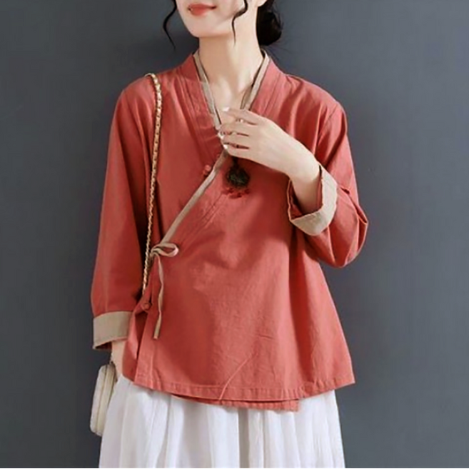 여름 가을 문예 사단 추세 셔츠 한복 모티브 멀티스타일링 가능 셔츠 한복 매력 다재다능 아이템 업그레이드 아름다움 다양한 코디템