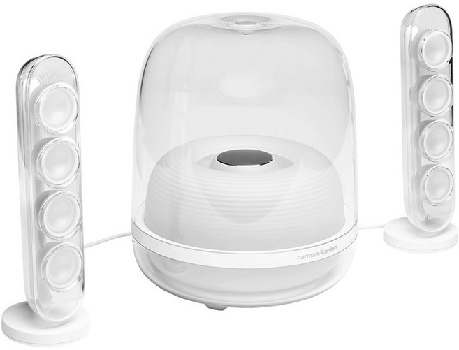 하만카돈 사운드 스틱 4 블루투스 스피커, HKSOUNDSTICK4WHTAS, 화이트