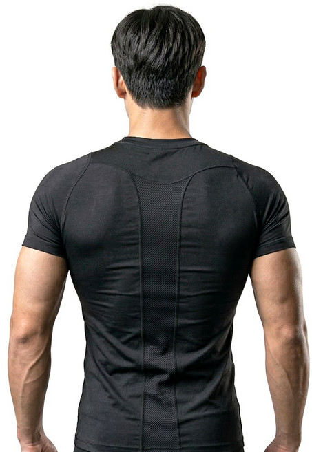 에어로드 쿨 컴프레션 기능성 냉감 반팔 언더레이어 남자