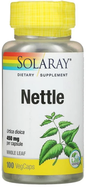 솔라레이 쐐기풀 Nettle 네틀 450mg VegCap 100정, 1개 - 쿠팡