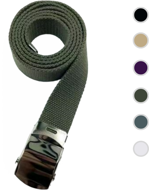 상류 지역 남성 캔버스 벨트 자동 버클 심플 개성 패셔니스타 주니어 여자 코디 벨트