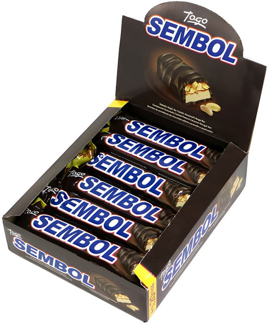 베요글루시콜라타 셈볼 누가 초코바, 50g, 12개