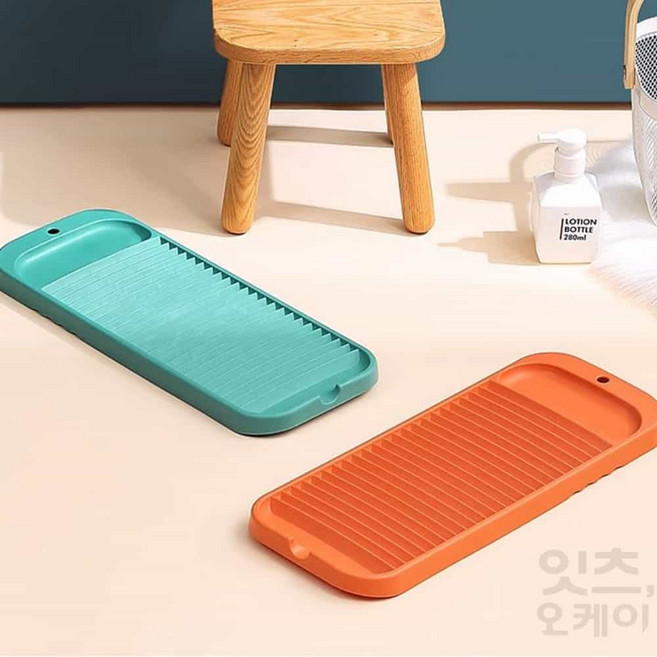 미니 빨래판 속옷 행주 소형 손빨래 휴대용 애벌 아기, 1개