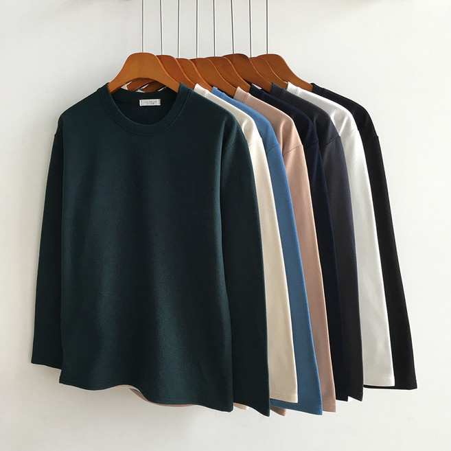 [점프점프] 남자 편한 겨울 기모 티셔츠