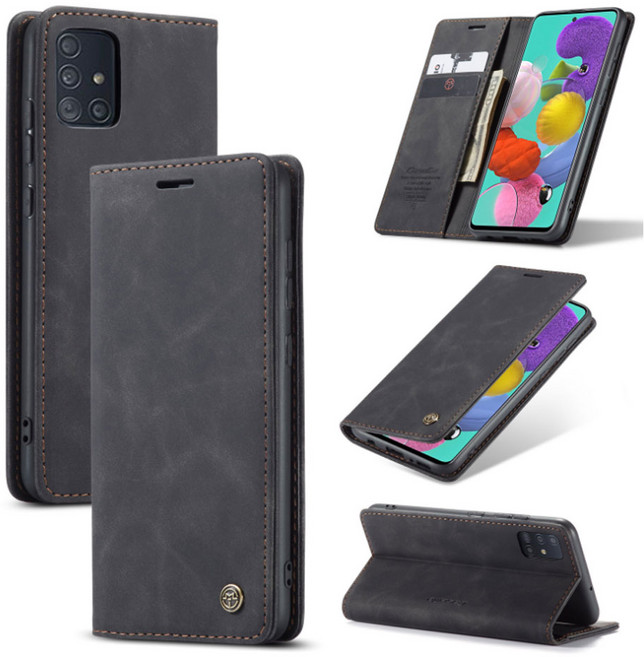 우꾸모 갤럭시 A33 5G 가죽 카드 스탠딩 플립 케이스 A336 핸드폰케이스 AC1176