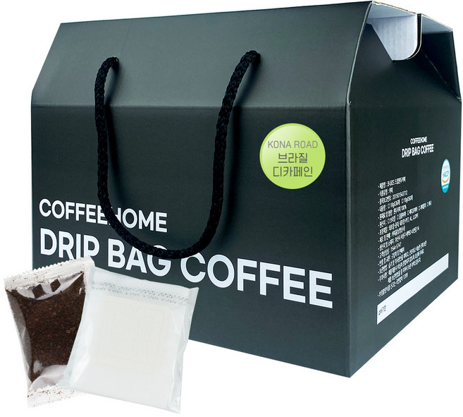 코나로드 디카페인 브라질 드립백 드립커피 10gX50개, 단품, 10g