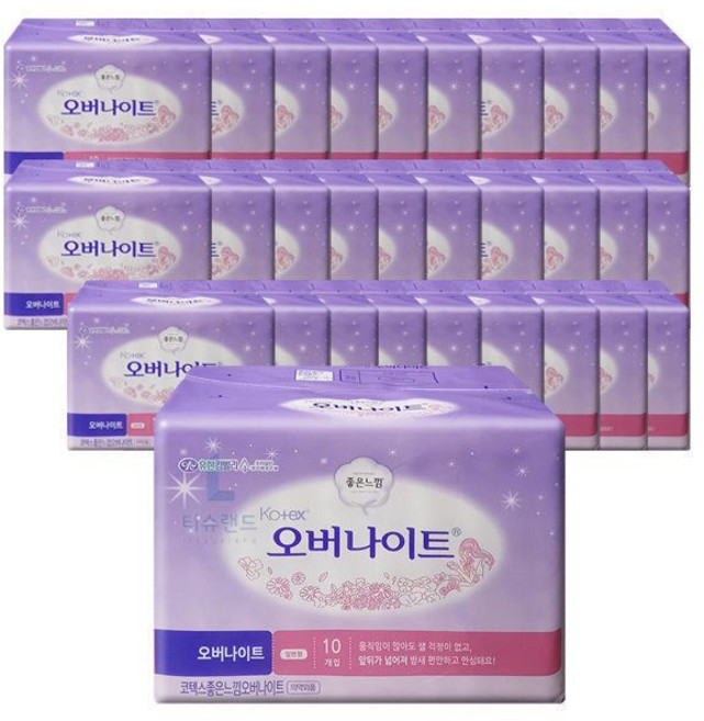 좋은느낌 코텍스 오버나이트 일반 10P x32개