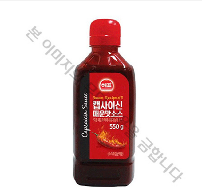 사조해표 캡사이신소스, 550g, 1개