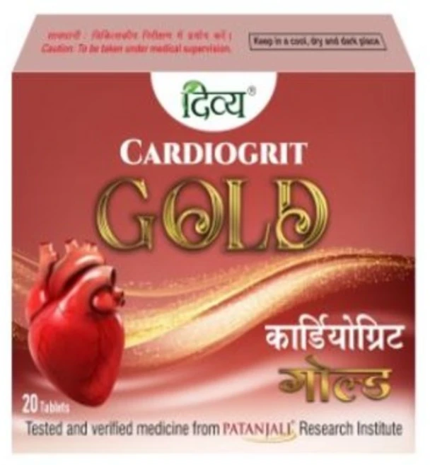 DIVYA CARDIOGRIT GOLD TABLET 20 N 11 G, 1개, 11g - 쿠팡