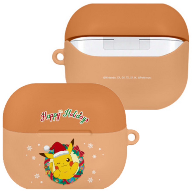 정품 포켓몬 35개 디자인 삼성 갤럭시버즈3 버즈3 프로 FE 공용 하드 케이스, 갤럭시 버즈3/버즈3프로 호환, 포켓몬스터, 1개