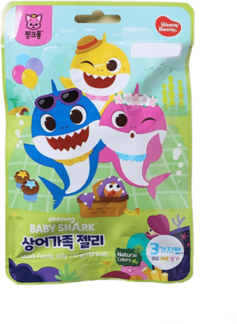 상어 가족 젤리 55g, 단일선택, 1개