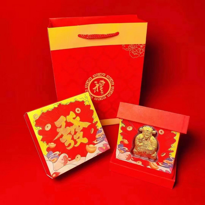 璽朵珠寶 [ 黃金 足金 吊飾 ] 限時特惠 招財禮盒 招財擺件 財神擺件 招財 轉運 開運