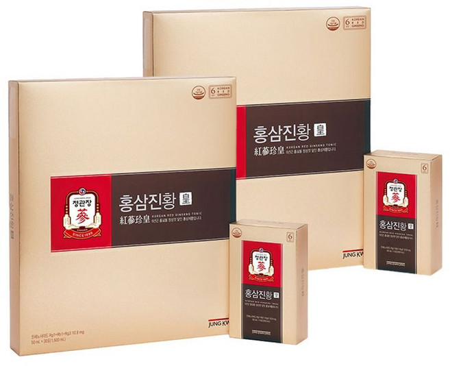 정관장 홍삼진황 50ml x 30포 2박스 60일분, 1.5L, 2개