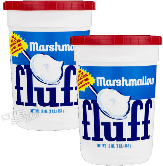 마시멜로우 플러프 스프레드 잼 대용량 454g, 1+1, 2개