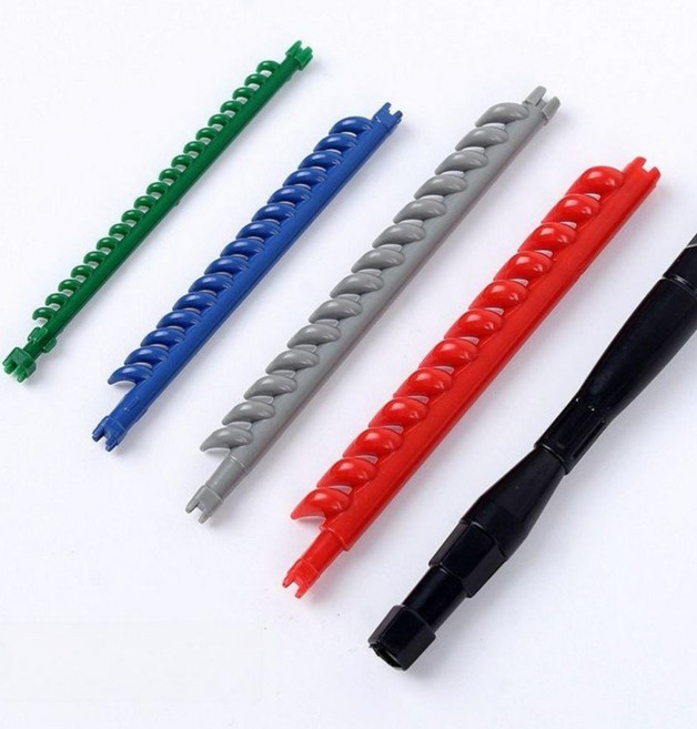 뿌리볼륨 모류교정 롯드 펌 집게 모류 헤어 셀프파마 1개 업그레이드 뿌리 볼륨 펌프 4종 세트