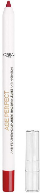 L'Oréal Paris Age Perfect 페더링 방지 립 라이너 플레밍 카민, 플라민 카민, 1개