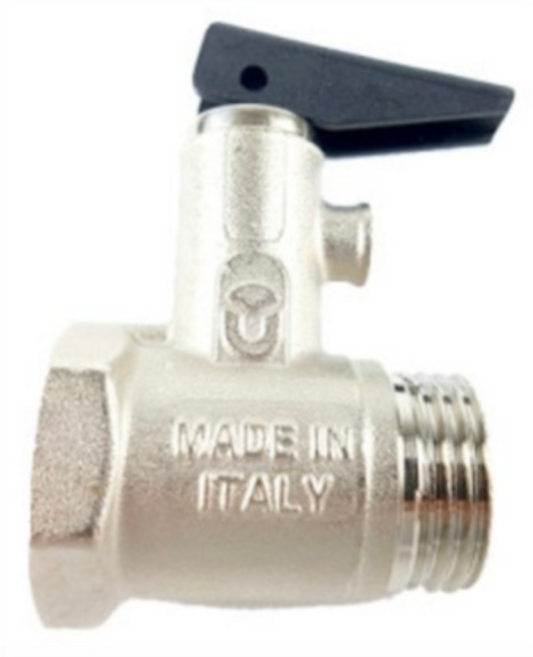 이탑 온수기용 안전밸브 안전변(15A)10K-레바식, 1개