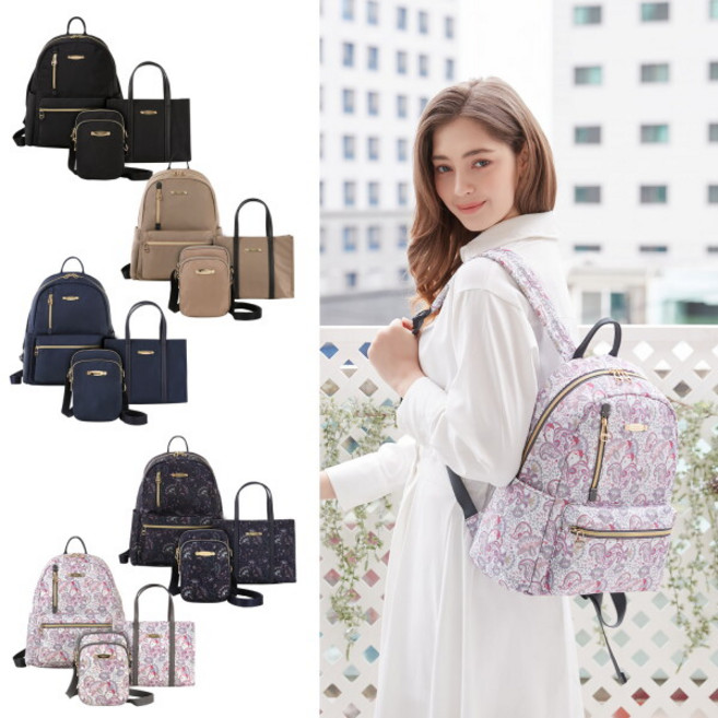 [에버라스트] 제니 3종세트 백팩 토트백 크로스백 여성가방 5color