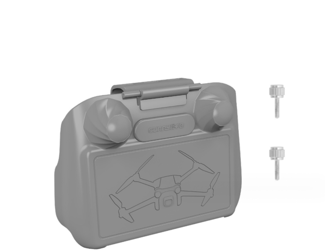 SUNNYLIFE DJI RC2 RC 帶屏遙控 遮光罩 標準版, 1個, DJI RC遮光罩 標準版