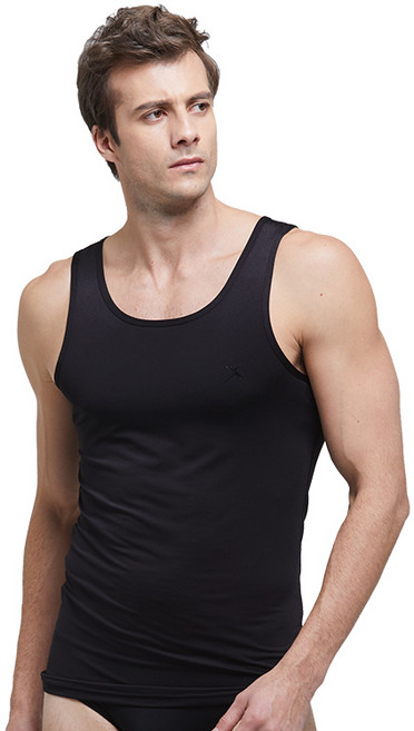 기어엑스 남성 일반여름 나시라운드넥 냉감 언더레이어 상의