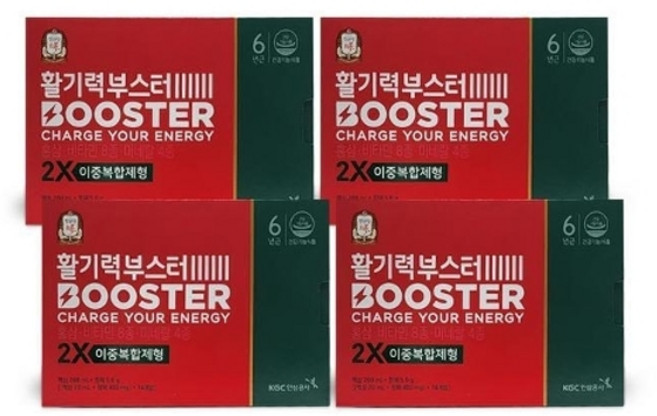 기타 정관장 활기력 부스터 (액상 20ml + 정제 400mg) x 14개입 4박스 SF, 14회분, 4개