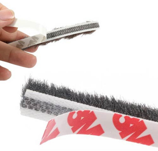 코팅 문풍지 모헤어 창문바람막이 창문틈막이 문틈막이 문바람막이 창틀바람막이 문틈새막이 창문문풍지 현관문풍지 베란다바람막이 모문풍지 샤시모헤어 샷시모헤어 샷시문풍지 방음 방풍, 소1미터, 1개