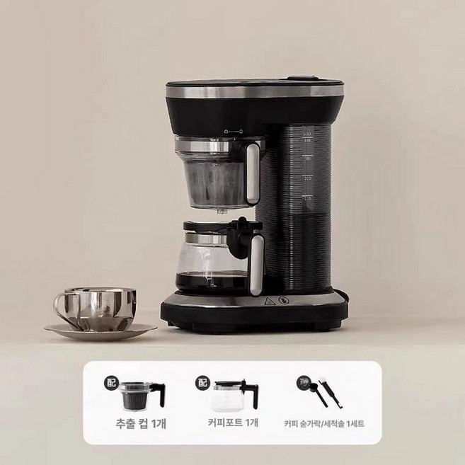 커피로스터기 가정용 로스팅기 홈카페, 암블랙 우유거품기없음, 기본 모델명/품번