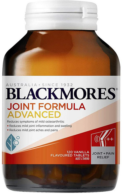 블랙모어스 조인트 포뮬라 어드밴스드 타블렛 BLACKMORES JOINT FORMULA ADVANCED, 120정, 1개