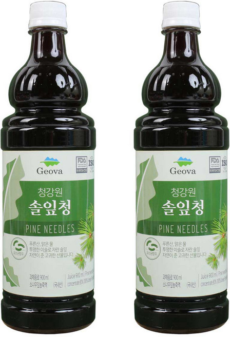 청강원 솔잎청, 900ml, 2개