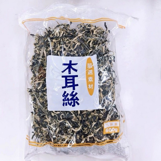 乾木耳絲 600g, 1個
