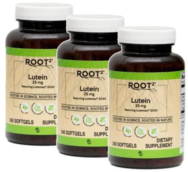 비타코스트 루트2 루테인 지아잔틴 소프트젤 25mg Vitacost ROOT2 Lutein Lutemax, 240정, 3개 - 쿠팡