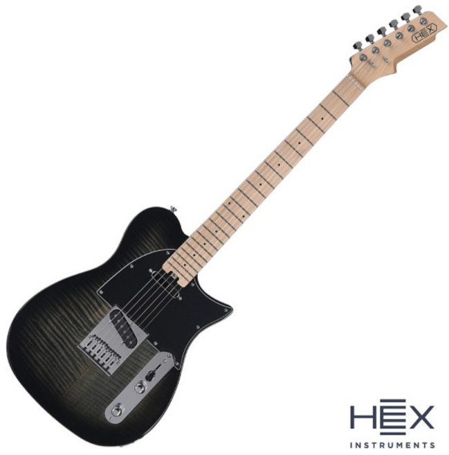 헥스 일렉기타 T200 SG/TBK 블랙선버스트, 1개